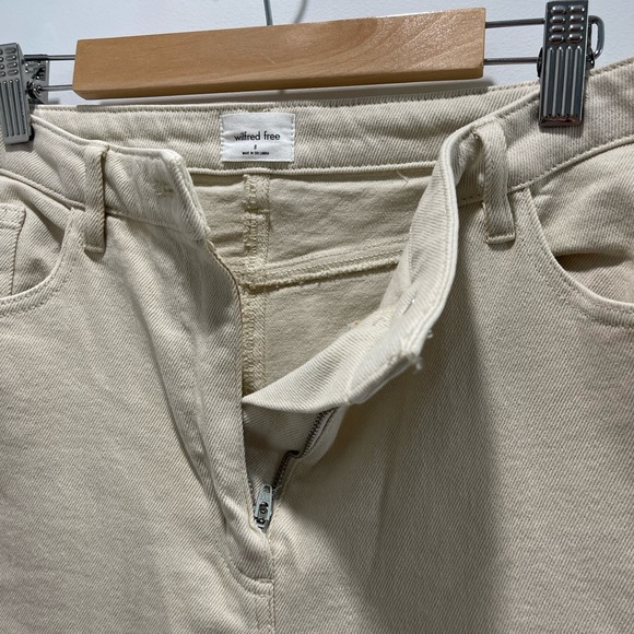Wilfred Free Size 8 Beige Cream Jean - Picture 2 of 5